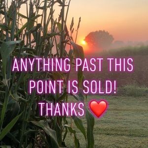 Sold Items Below this!